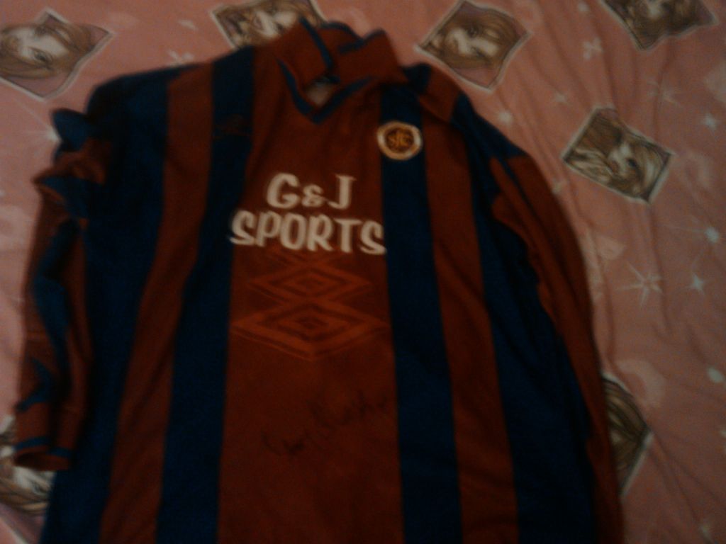 maillot équipe de stenhousemuir domicile 1995-1996 rétro