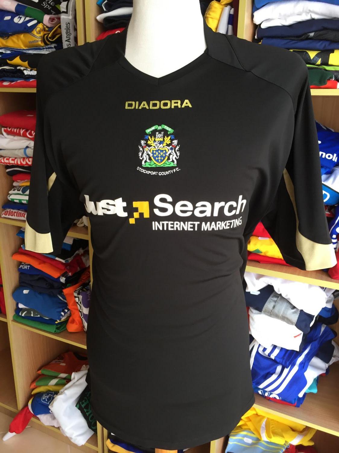 maillot équipe de stockport county fc exterieur 2008-2009 pas cher