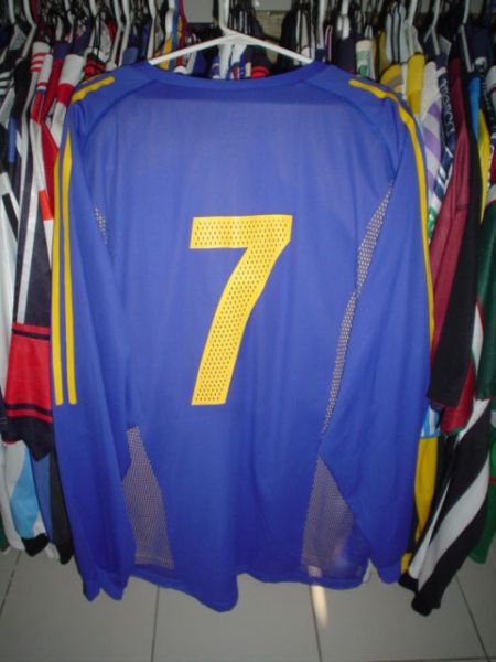 maillot équipe de suède exterieur 2002-2003 rétro maillot équipe de suède exterieur 2002-2003 rétro