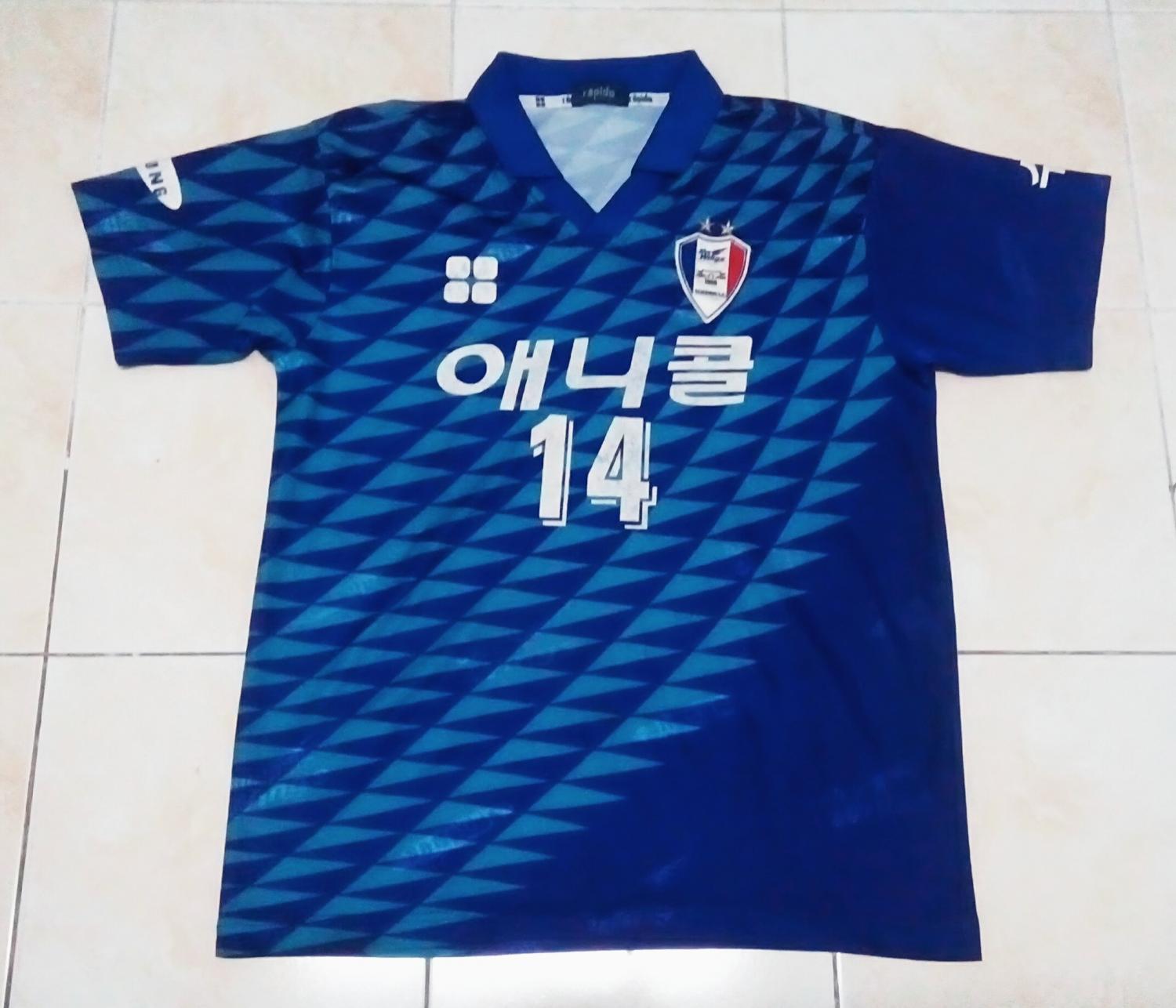 maillot équipe de suwon samsung bluewings domicile 1999-2000 pas cher