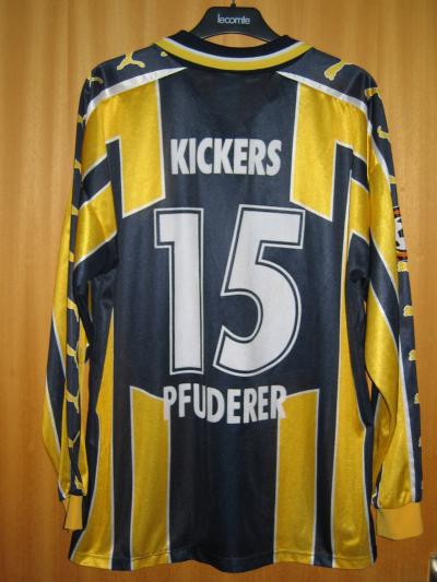 maillot équipe de sv stuttgarter kickers exterieur 1998 pas cher