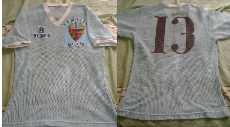 maillot équipe de tampico madero exterieur 1986 rétro