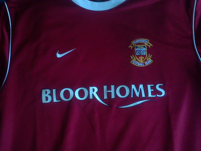 maillot équipe de tamworth fc domicile 2003 pas cher