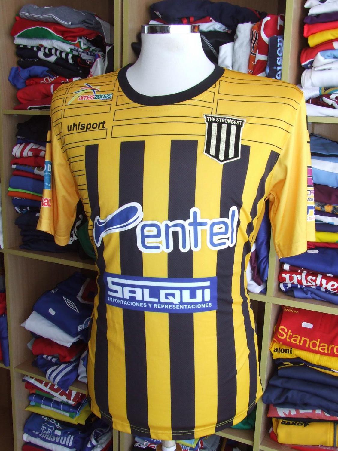 maillot équipe de the strongest domicile 2014 rétro