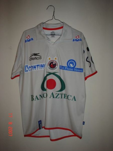 maillot équipe de tiburones rojos de veracruz exterieur 2007 pas cher