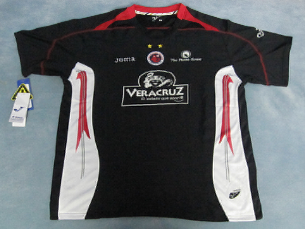 maillot équipe de tiburones rojos de veracruz exterieur 2009 pas cher