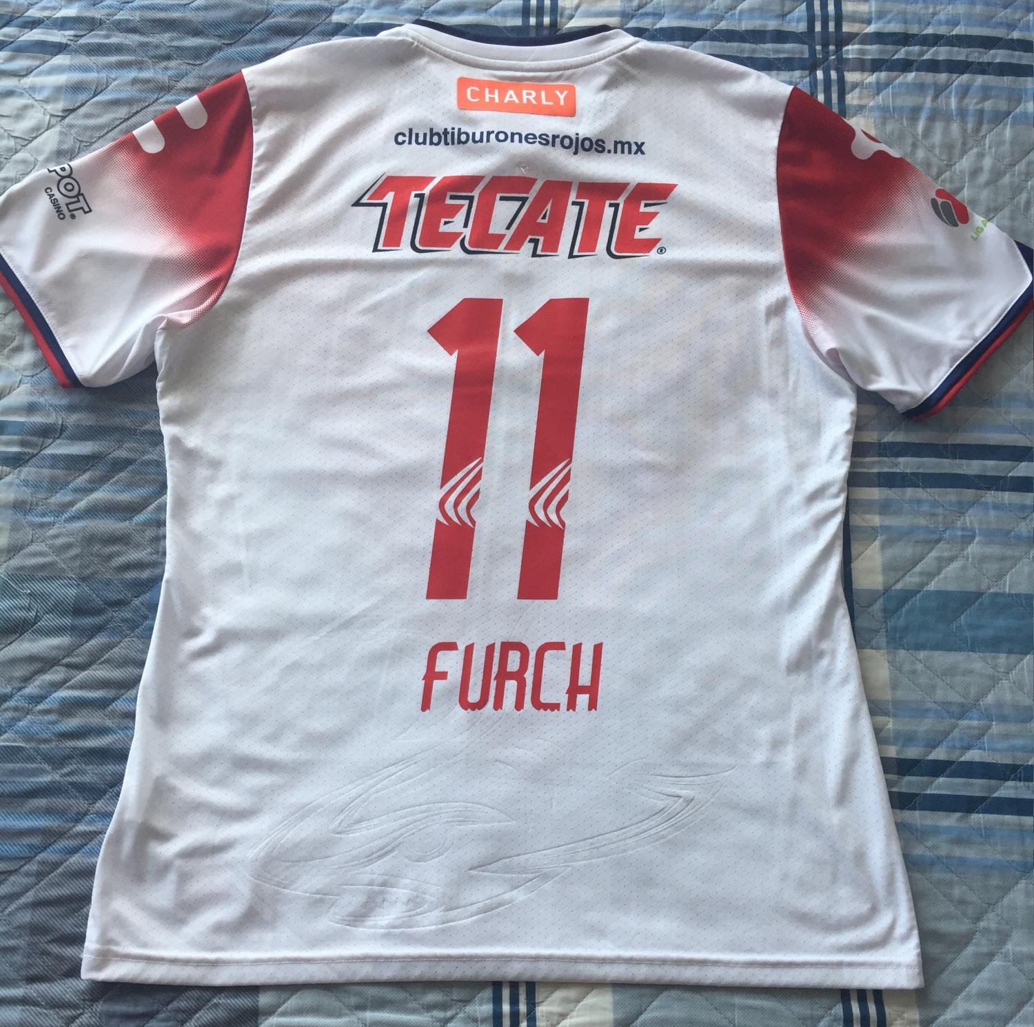 maillot équipe de tiburones rojos de veracruz exterieur 2016-2017 rétro maillot équipe de tiburones rojos de veracruz exterieur 2016-2017 rétro