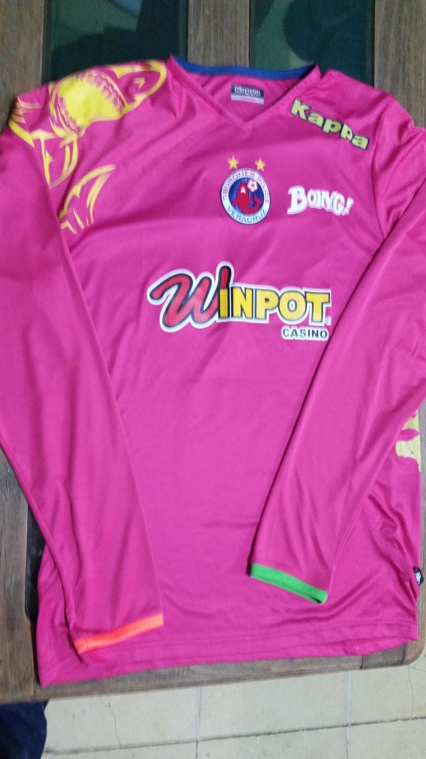maillot équipe de tiburones rojos de veracruz gardien 2013-2014 rétro