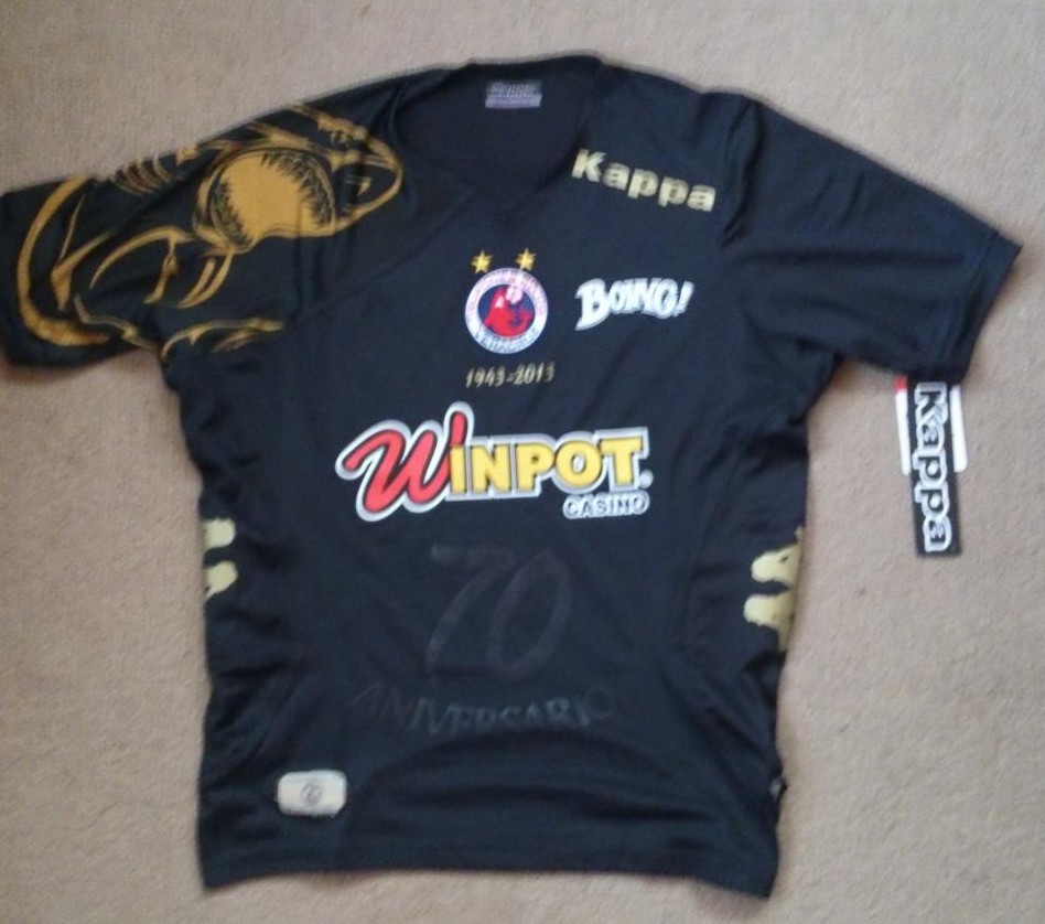 maillot équipe de tiburones rojos de veracruz particulier 2014 rétro
