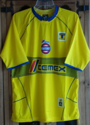 maillot équipe de tigres uanl domicile 2005-2006 rétro