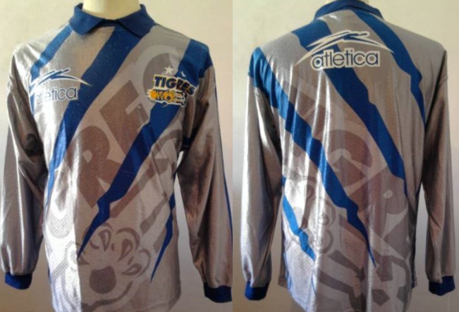 maillot équipe de tigres uanl gardien 1997-1999 rétro
