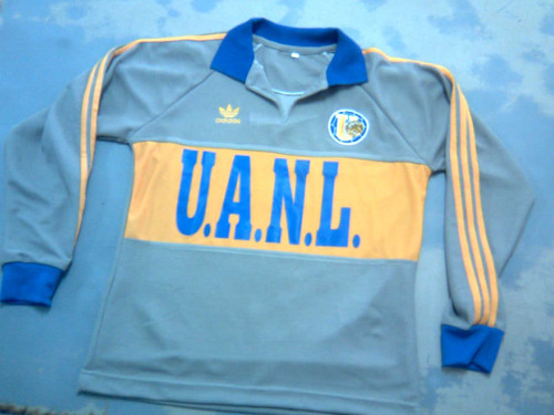 maillot équipe de tigres uanl réplique 1970 rétro
