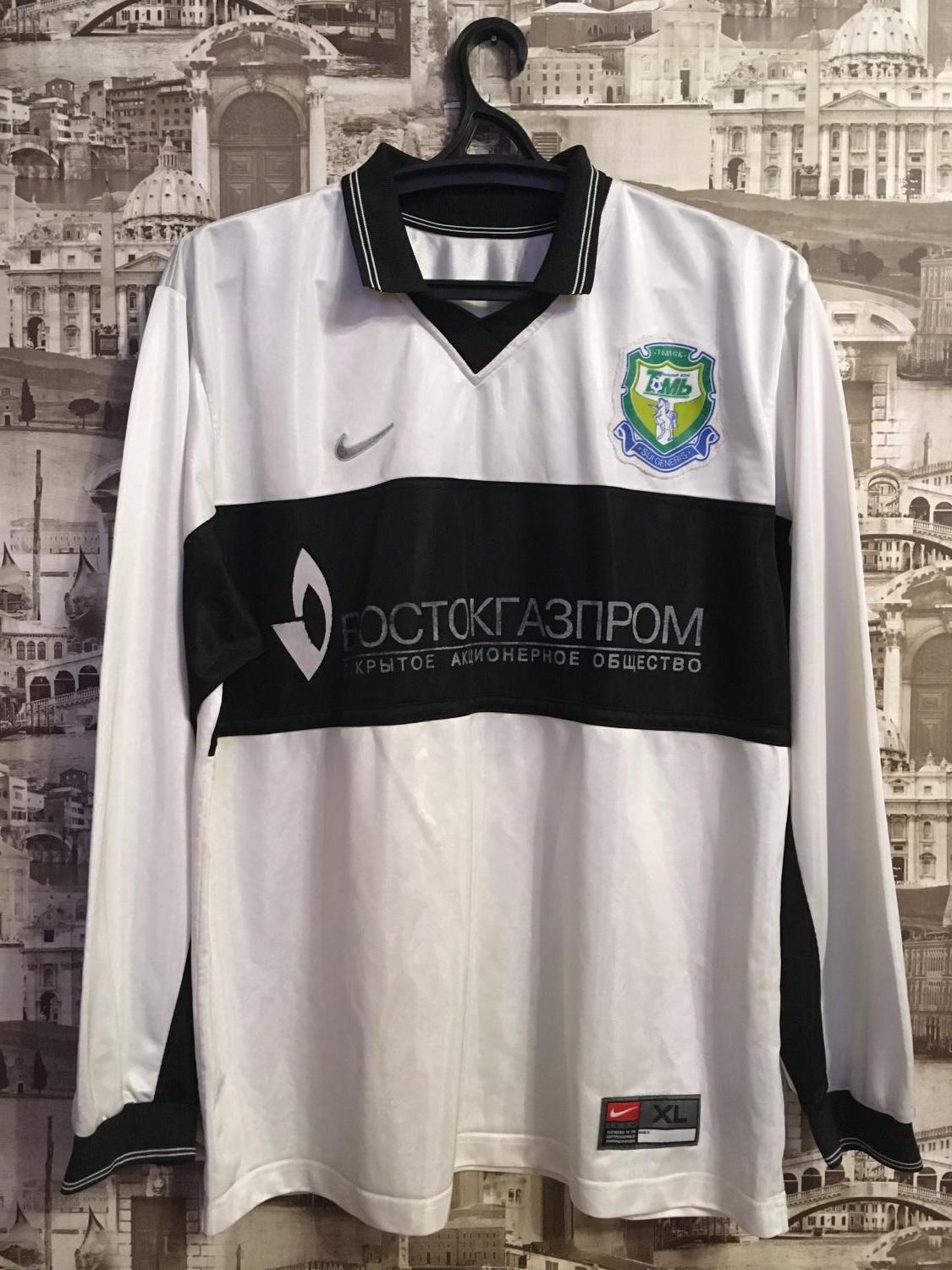 maillot équipe de tom tomsk domicile 2002 rétro