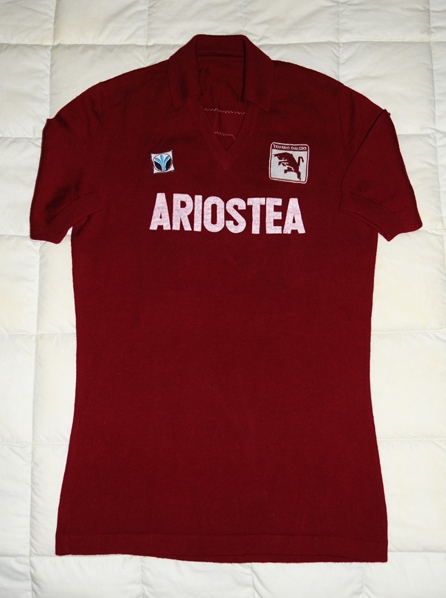 maillot équipe de torino fc domicile 1983-1984 rétro