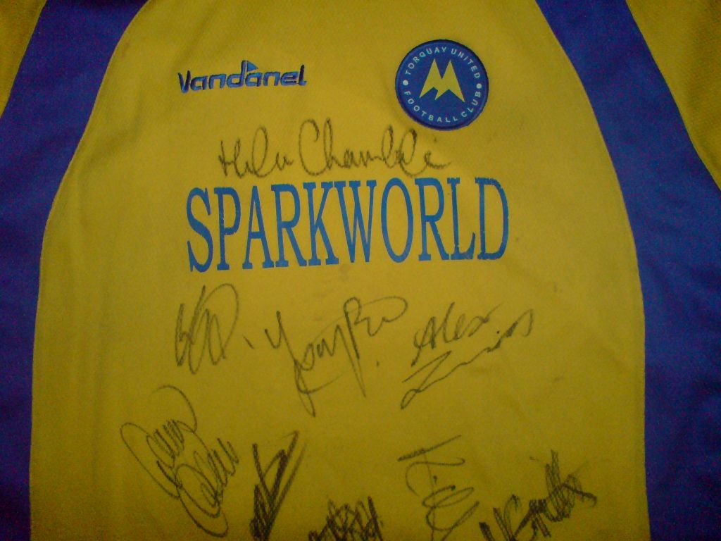 maillot équipe de torquay united domicile 2003-2005 pas cher