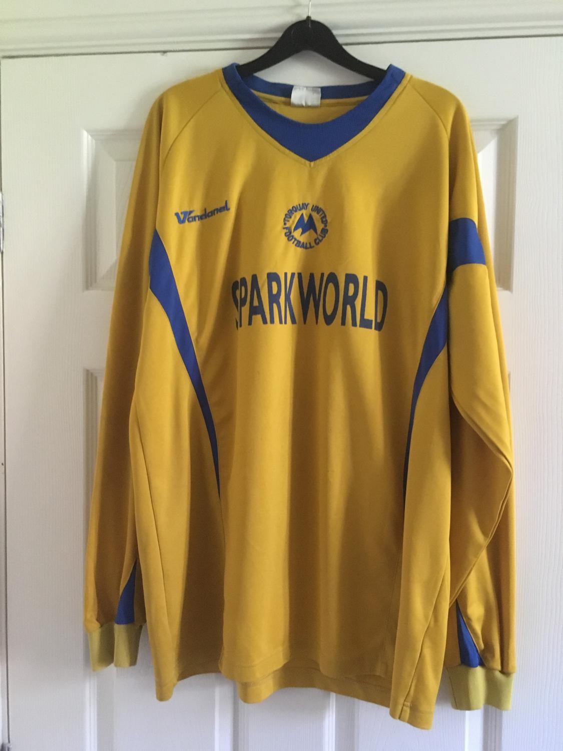 maillot équipe de torquay united domicile 2007 pas cher