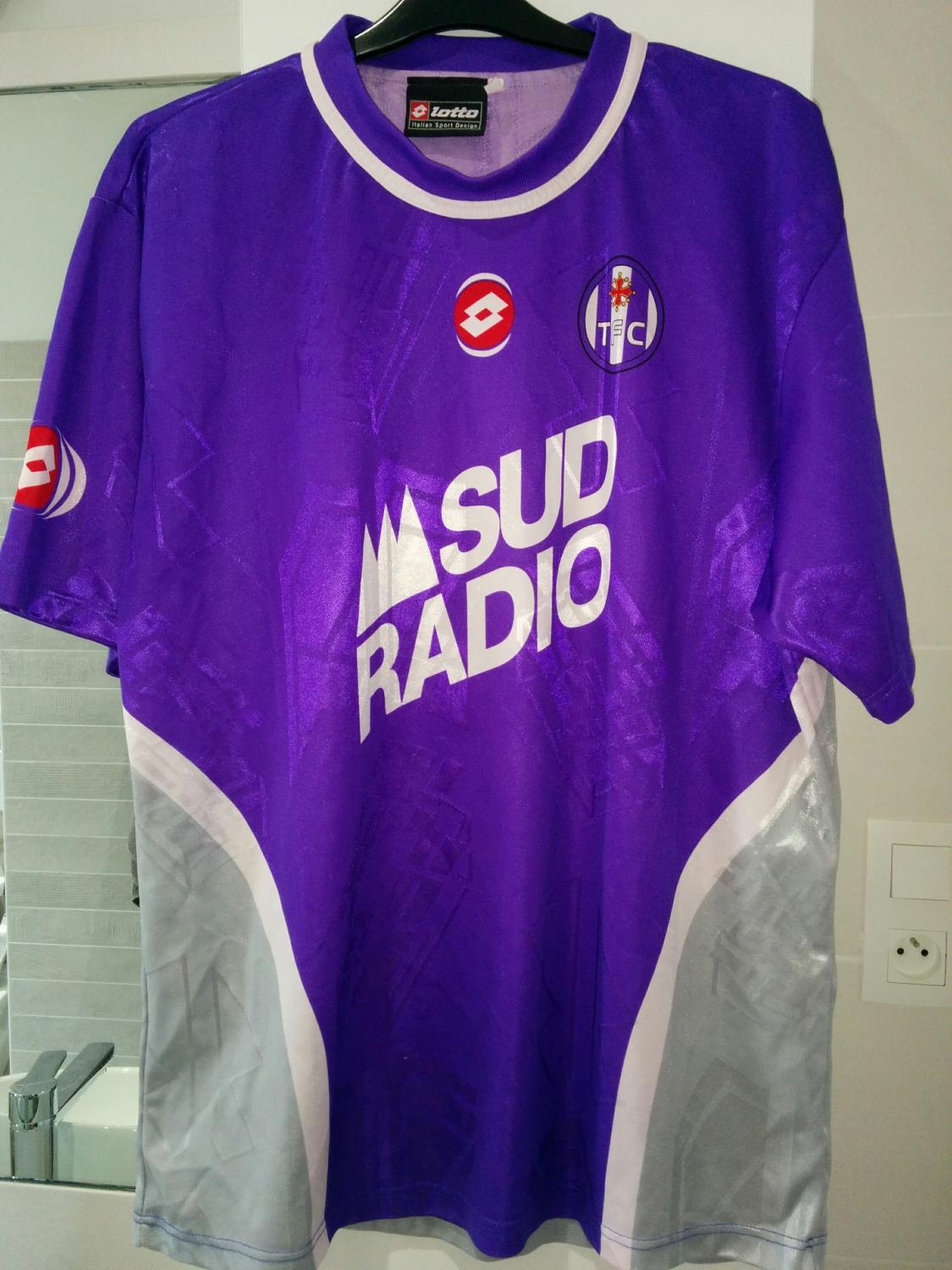 maillot équipe de toulouse fc domicile 2003-2004 pas cher