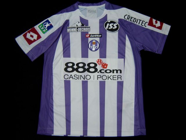 maillot équipe de toulouse fc domicile 2006-2007 pas cher