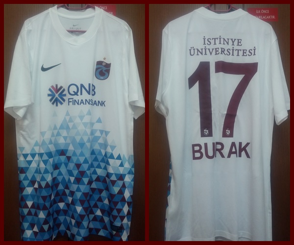 maillot équipe de trabzonspor third 2017-2018 rétro