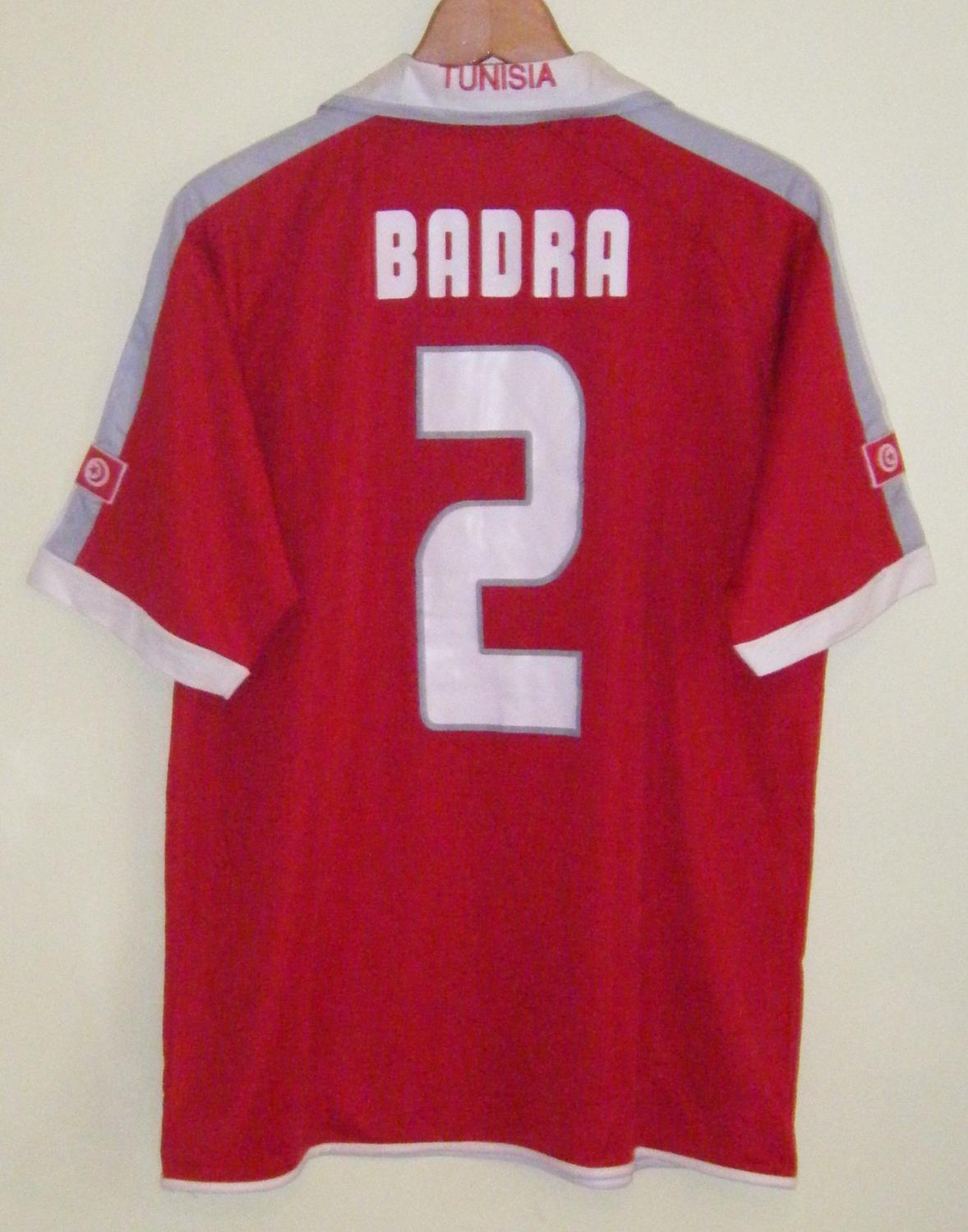 maillot équipe de tunisie exterieur 2004-2006 rétro