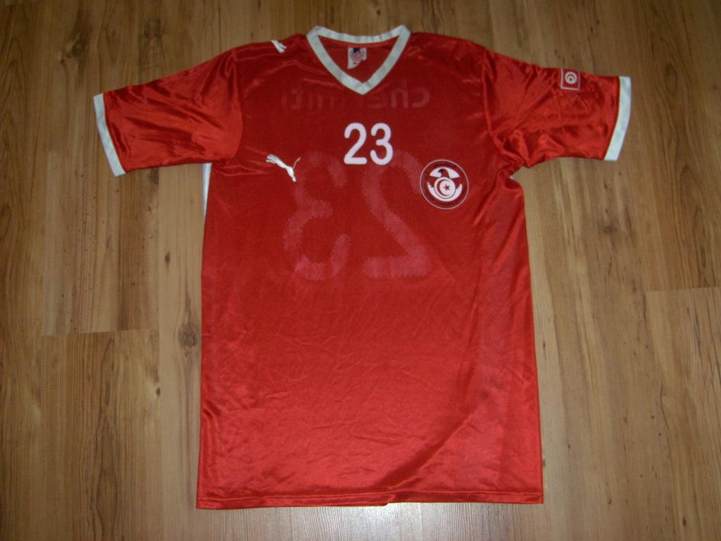 maillot équipe de tunisie exterieur 2008 rétro