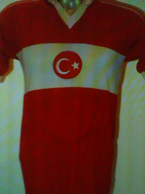 maillot équipe de turquie exterieur 1954 rétro