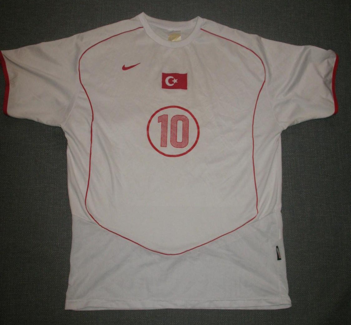 maillot équipe de turquie exterieur 2004-2006 pas cher