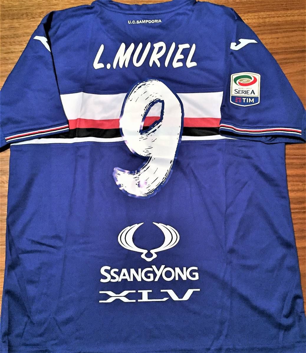 maillot équipe de uc sampdoria domicile 2016-2017 rétro maillot équipe de uc sampdoria domicile 2016-2017 rétro
