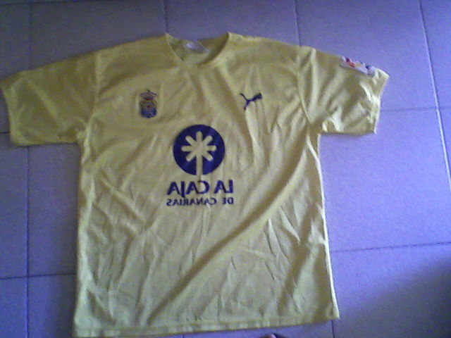 maillot équipe de ud las palmas domicile 2001-2003 pas cher