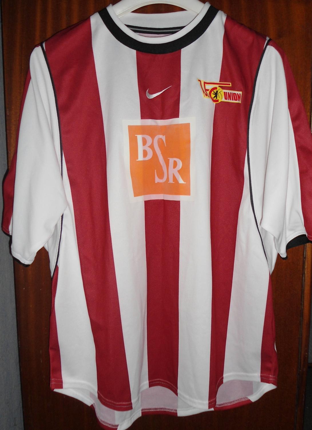 maillot équipe de union berlin domicile 2000-2001 pas cher