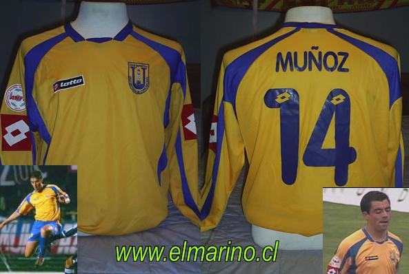 maillot équipe de universidad de concepción domicile 2006 rétro