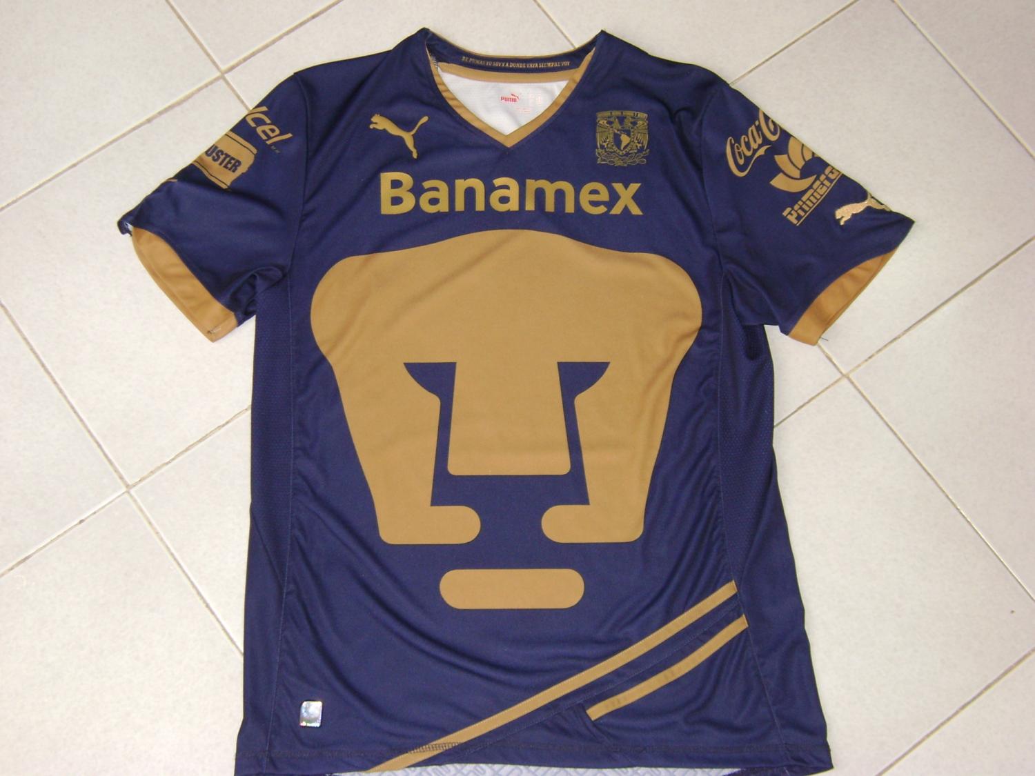 maillot équipe de universidad nacional exterieur 2007-2012 rétro maillot équipe de universidad nacional exterieur 2007-2012 rétro