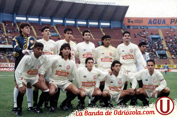 maillot équipe de universitario domicile 1995 pas cher