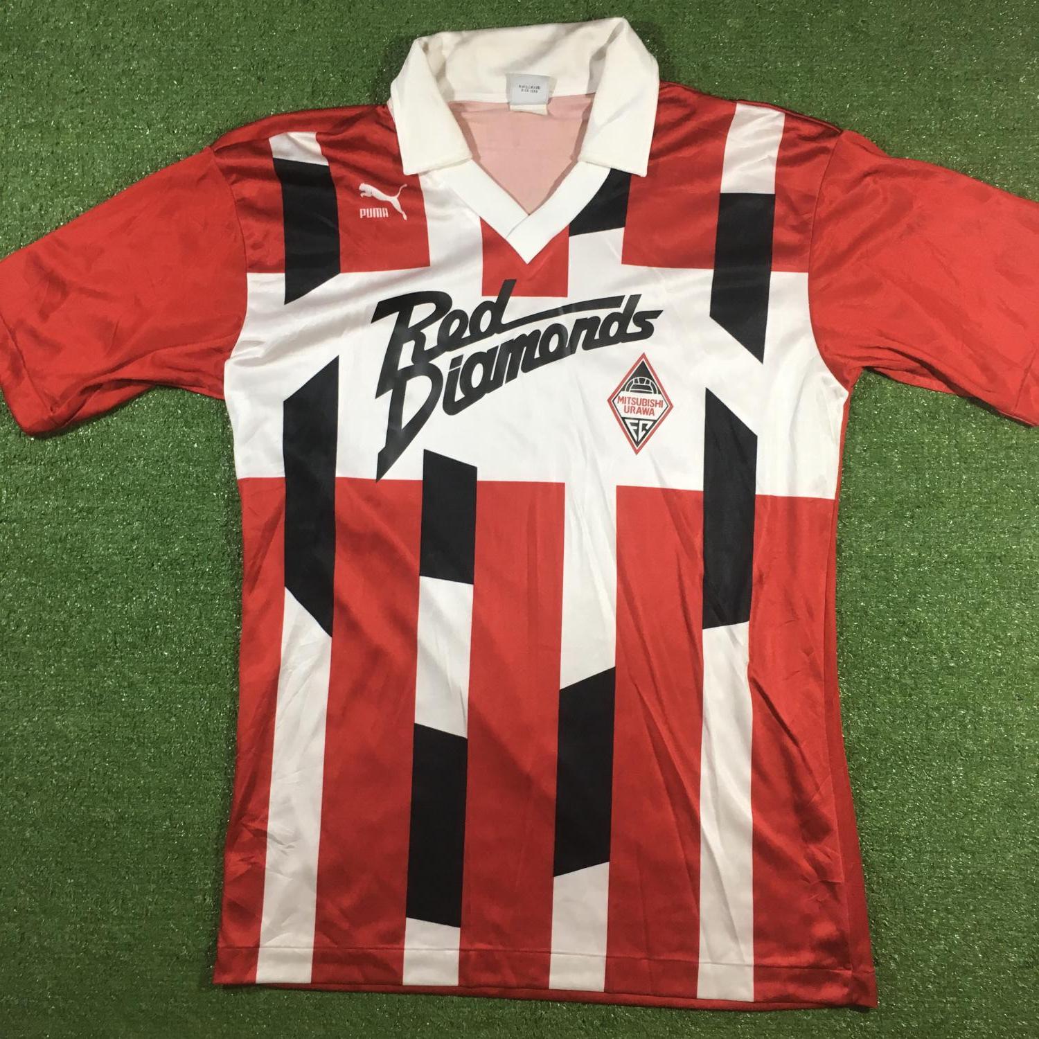 maillot équipe de urawa red diamonds domicile 1994 rétro