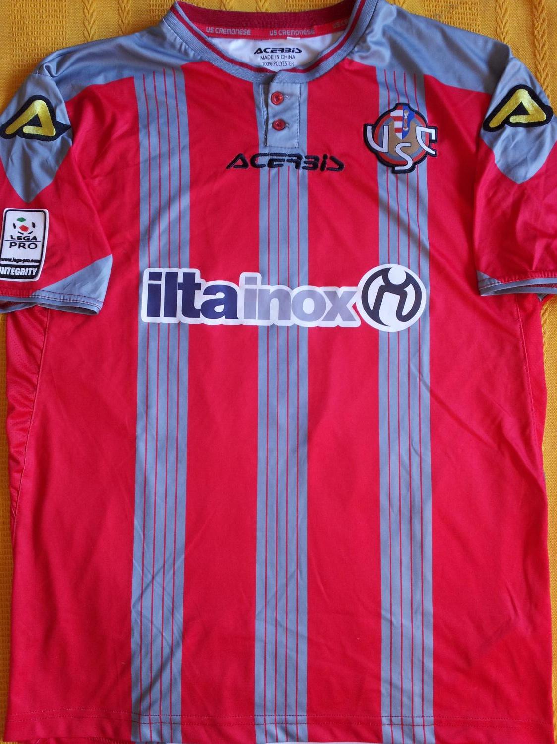 maillot équipe de us cremonese domicile 2014-2015 pas cher