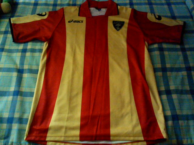 maillot équipe de us lecce domicile 2009-2010 rétro