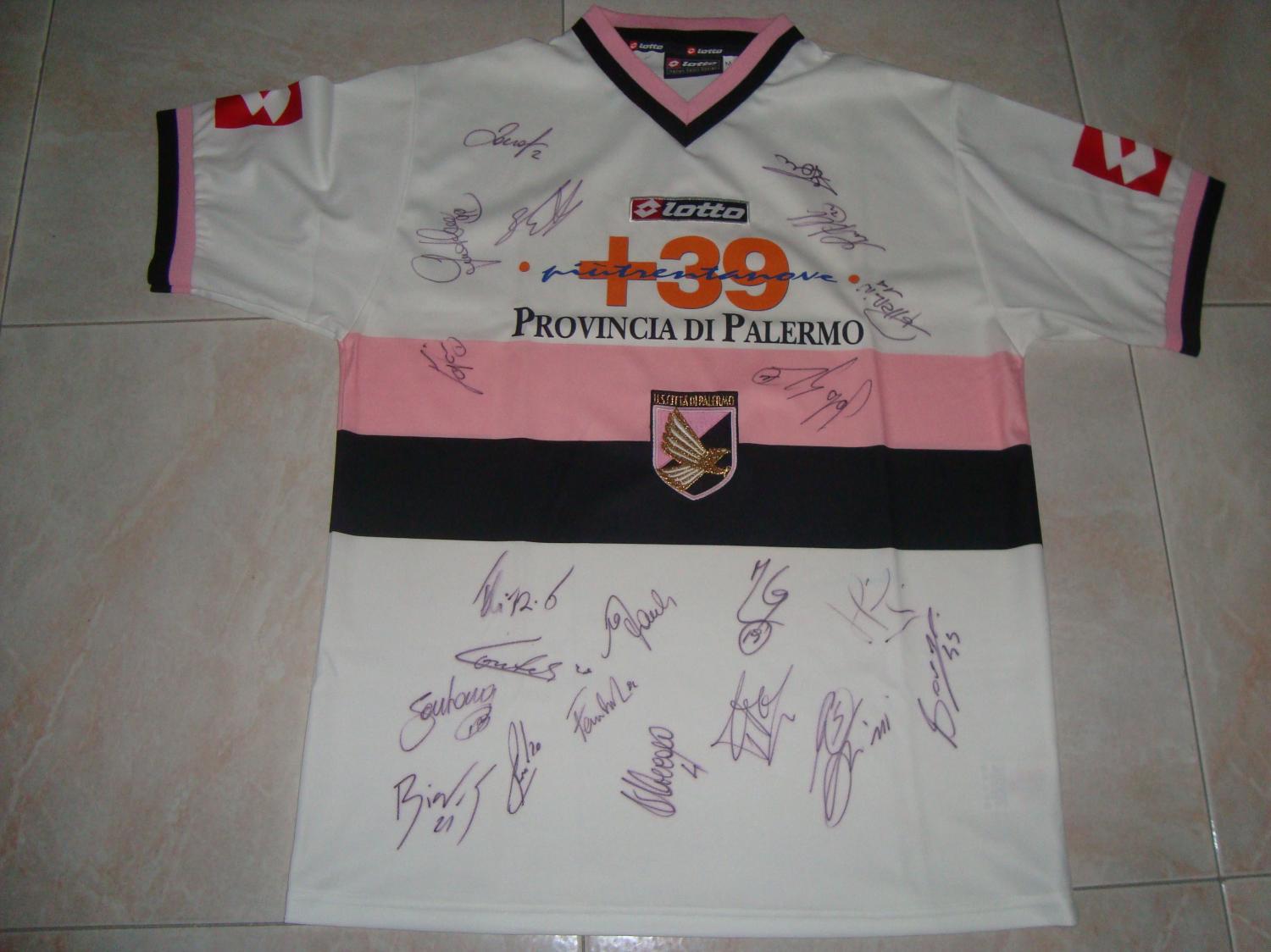 maillot équipe de us palerme exterieur 2005-2006 rétro
