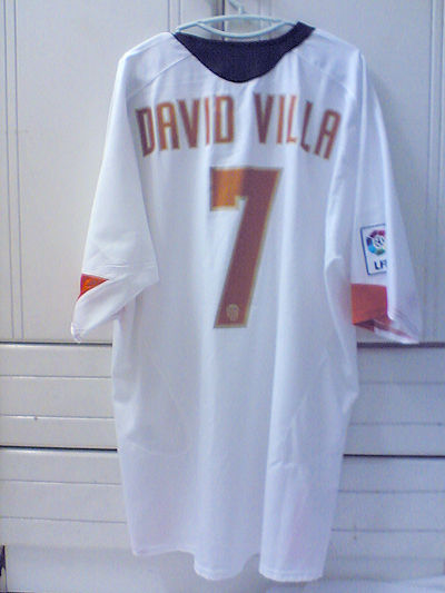 maillot équipe de valence cf domicile 2005-2006 rétro maillot équipe de valence cf domicile 2005-2006 rétro