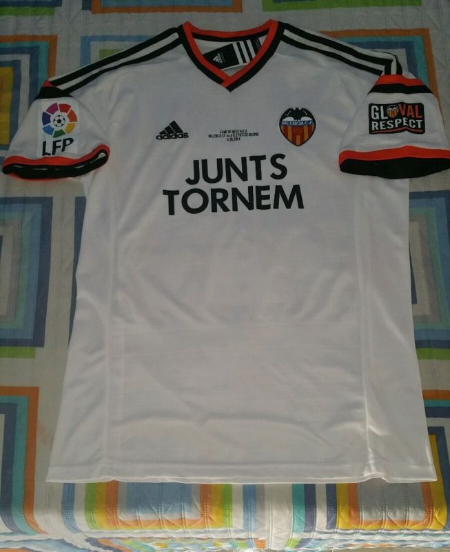 maillot équipe de valence cf domicile 2014-2015 rétro