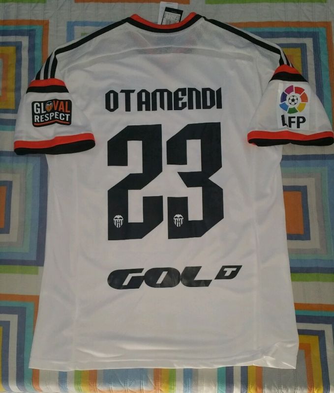 maillot équipe de valence cf domicile 2014-2015 rétro maillot équipe de valence cf domicile 2014-2015 rétro