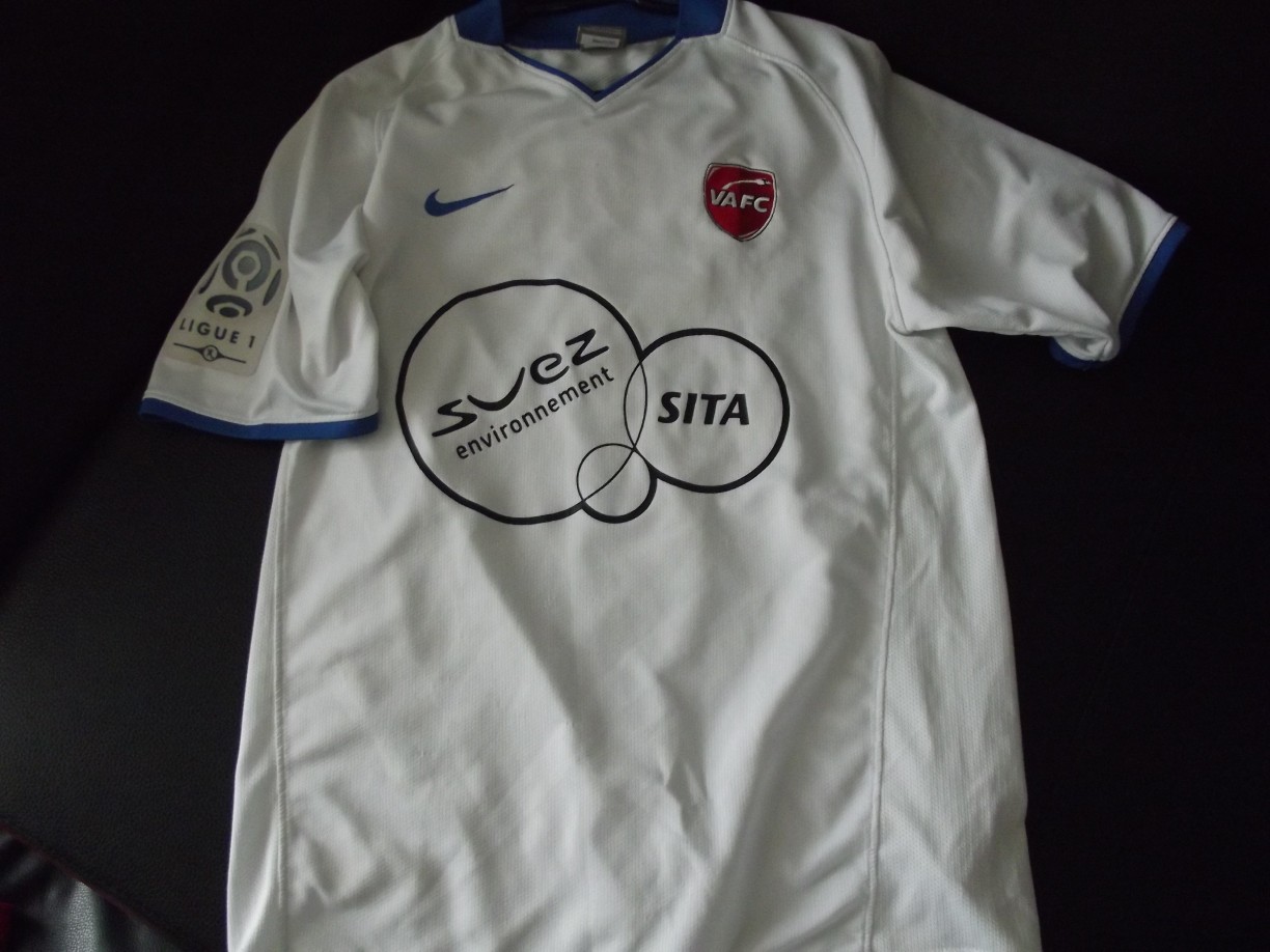 maillot équipe de valenciennes fc exterieur 2009-2010 pas cher