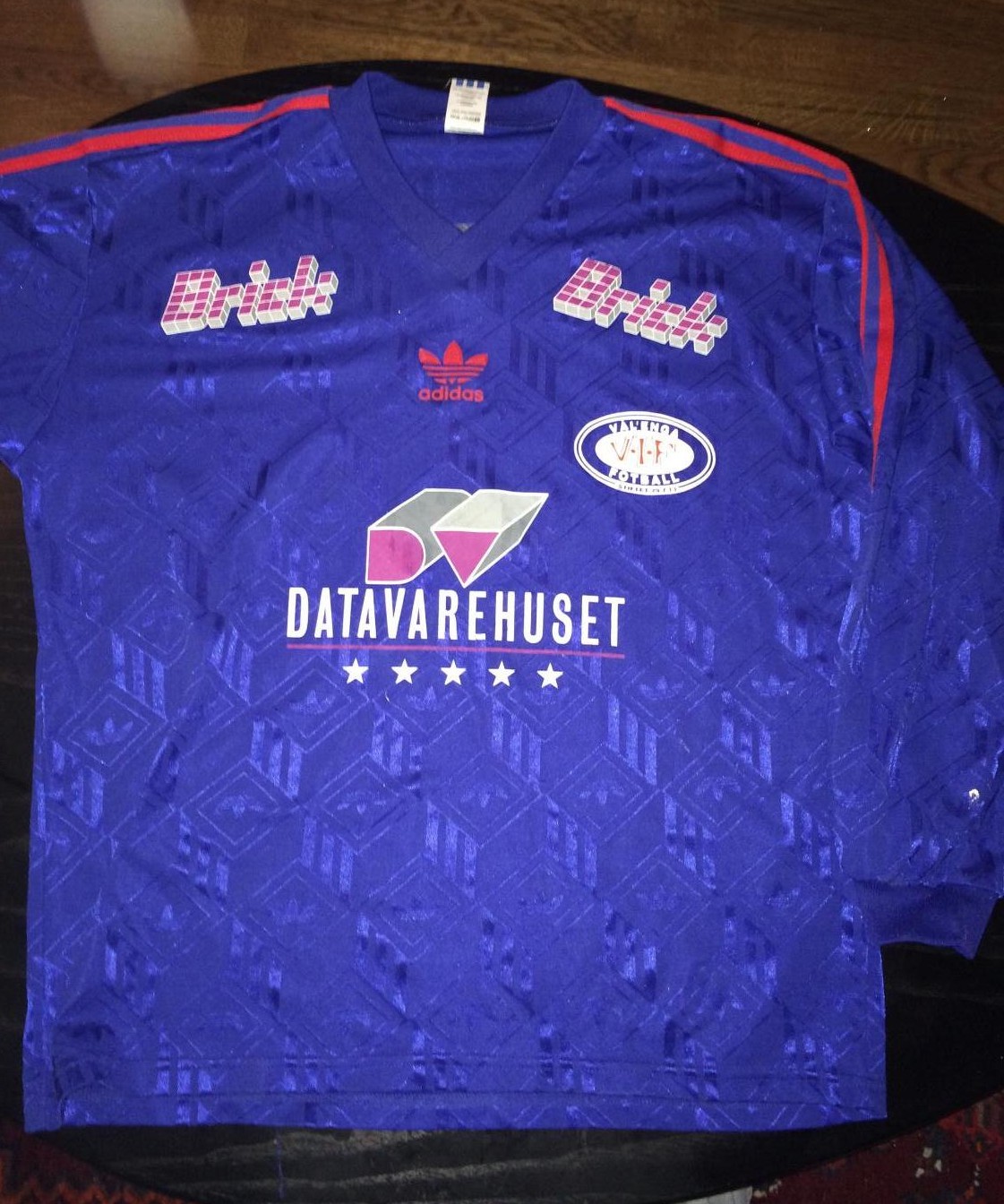 maillot équipe de valerenga domicile 1994 rétro