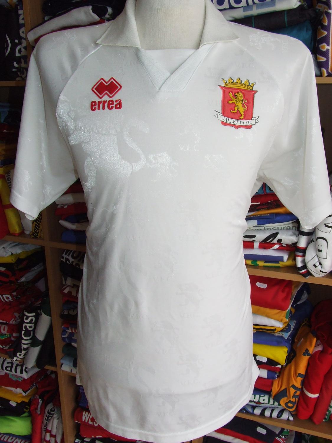 maillot équipe de valletta fc domicile 1997-1998 rétro