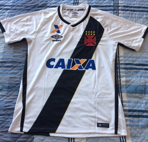 maillot équipe de vasco da gama domicile 2016-2017 rétro