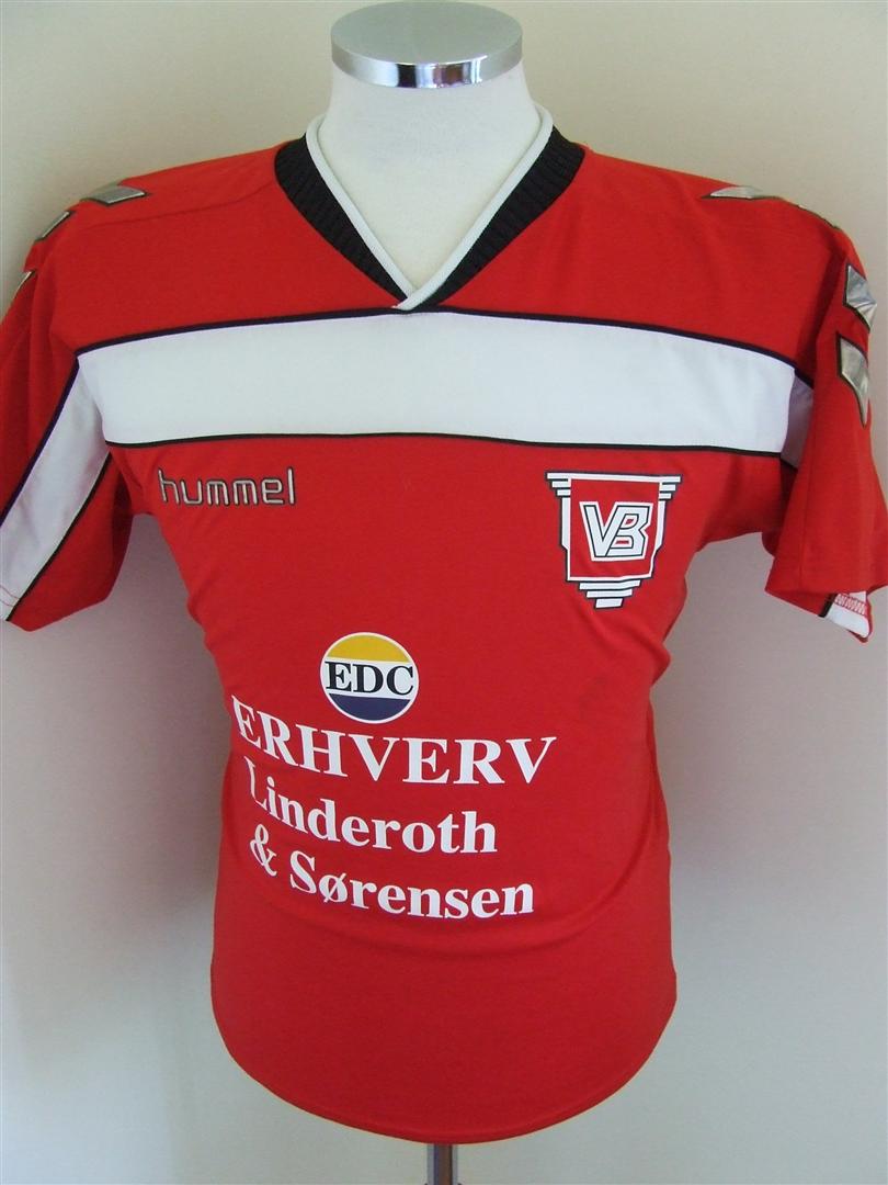 maillot équipe de vejle bk domicile 2001-2002 pas cher