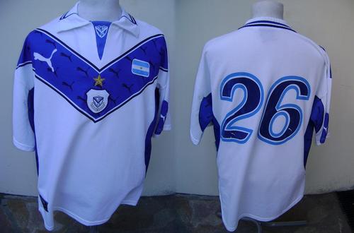 maillot équipe de vélez sarsfield domicile 2000 pas cher