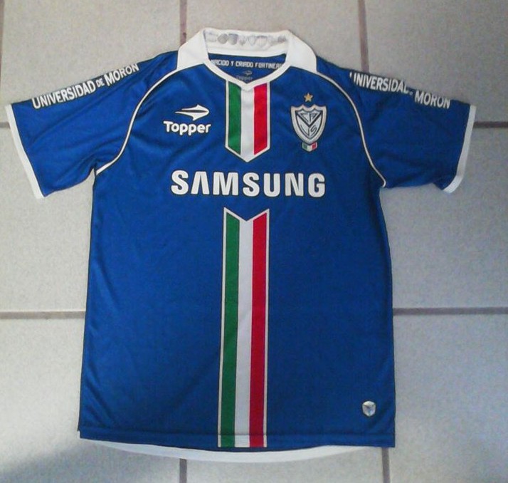 maillot équipe de vélez sarsfield domicile 2011 rétro