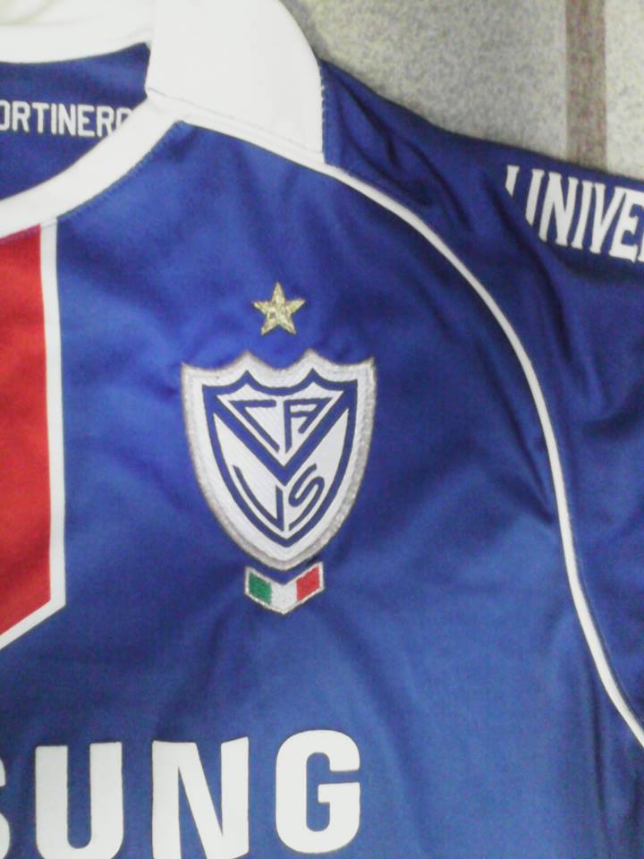 maillot équipe de vélez sarsfield domicile 2011 rétro