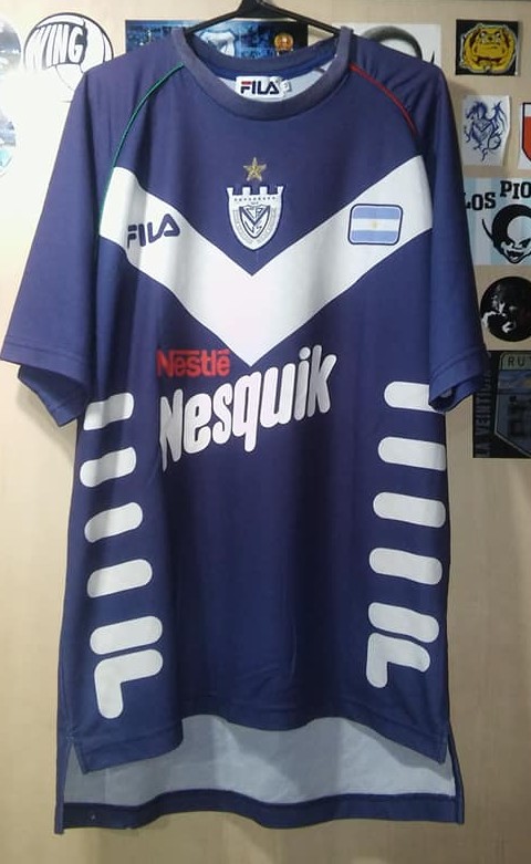 maillot équipe de vélez sarsfield particulier 2002-2003 rétro