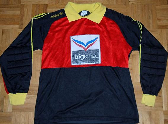 maillot équipe de vfl bochum gardien 1990-1991 rétro